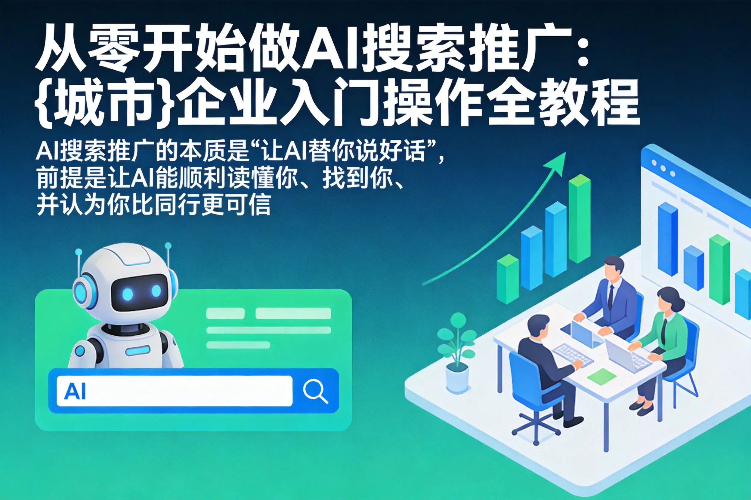 从零开始做AI搜索推广：兴宾企业入门操作全教程